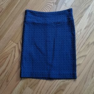 Stretch pencil skirt